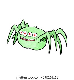 araña espeluznante