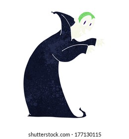 cartoon spooky vampire
