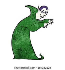 cartoon spooky vampire