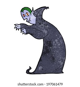cartoon spooky vampire