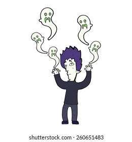 cartoon spooky vampire
