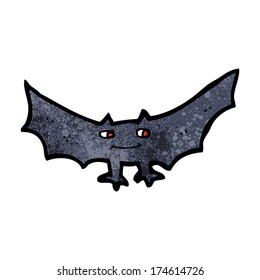 cartoon spooky vampire bat