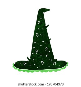 sombrero de bruja espeluznante