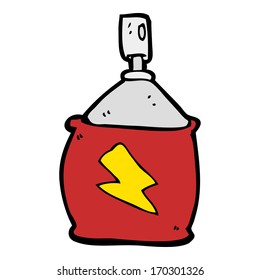 el pulverizador de dibujos animados puede