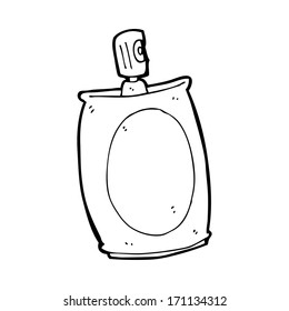 Cartoon-Sprühdose