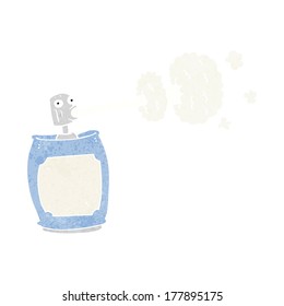 el pulverizador de dibujos animados puede
