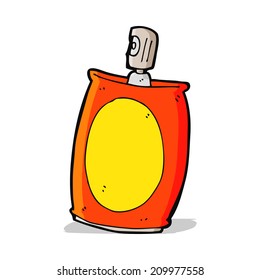 el pulverizador de dibujos animados puede
