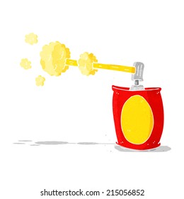el pulverizador de dibujos animados puede