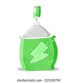 cartoon spray can