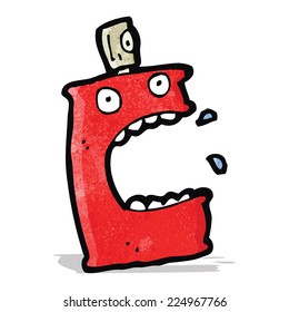 Cartoon-Sprühdose
