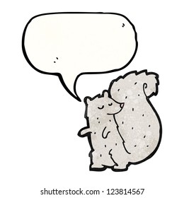 cartoon squirrel