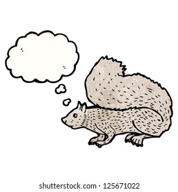 cartoon squirrel