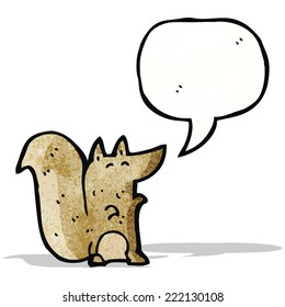 cartoon squirrel