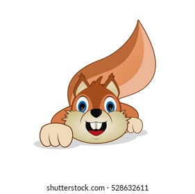 Cartoon Squirrel