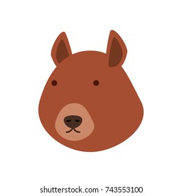 cartoon squirrel icon