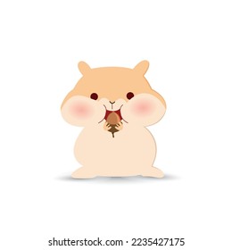 cartoon squirrel vector illustration design