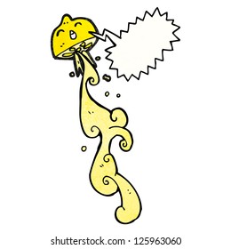 cartoon squirting lemon