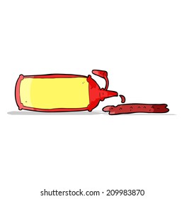 loción de ardilla de dibujos animados