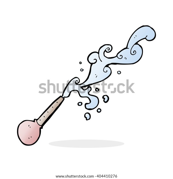 Cartoon Squirting Pipette Stock Vector Royalty Free 404410276