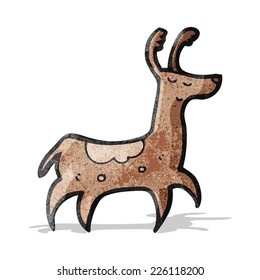 cartoon stag