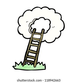 cartoon stairway to heaven