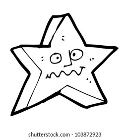 cartoon star character