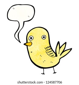 Cartoon-Sternvogel