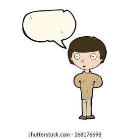 cartoon staring man