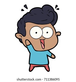 Cartoon-Star-Mann