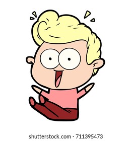 Cartoon-Star-Mann