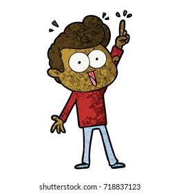 Cartoon-Star-Mann