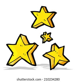 estrellas de dibujos animados