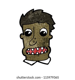 cartoon startled man