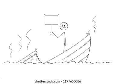 Sinking Boat Stock Vectors Images Vector Art Shutterstock