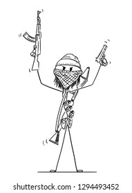 terrorist cartoon