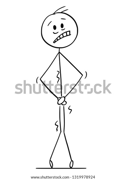 Cartoon Stick Figure Drawing Conceptual Illustration Stock Vector ...