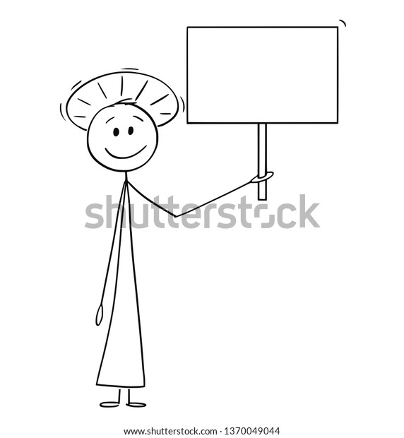 Cartoon Stick Figure Drawing Conceptual Illustration Stock Vector Royalty Free 1370049044