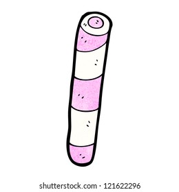 Cartoon Stick Of Rock Candy