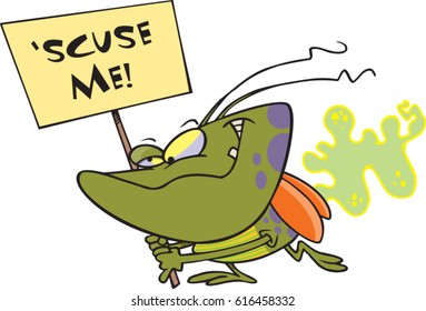 Cartoon Stink Bug