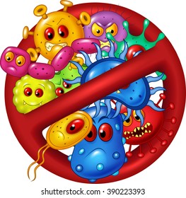 free clipart germs cartoons