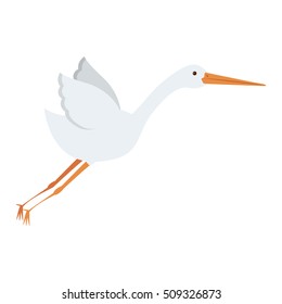 cartoon stork design