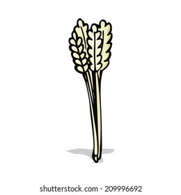 Cartoon-Strohhalm