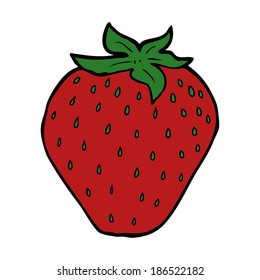 cartoon strawberry
