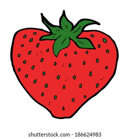 cartoon strawberry