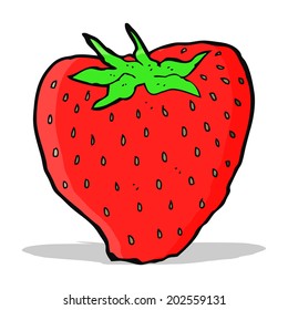 cartoon strawberry