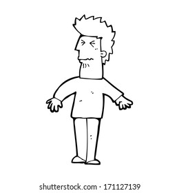 Cartoon Stressmann