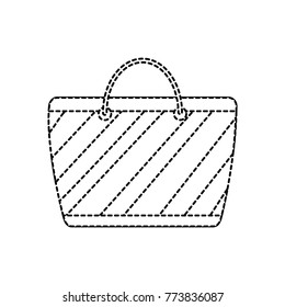 cartoon striped beach bag accessory