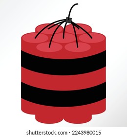 Estilo de la bomba en el vector