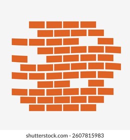 Cartoon style building icons for use in building and construction designs on a white background. Vector.