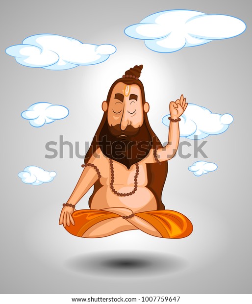 sadhu wala cartoon